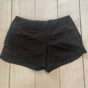 Athleta Black Ready Set Go Shorts Size Medium